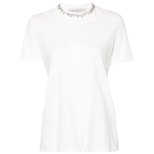 Golden Goose rhinestone-embellished Cotton T-shirt GWP01220P00067310363-P25