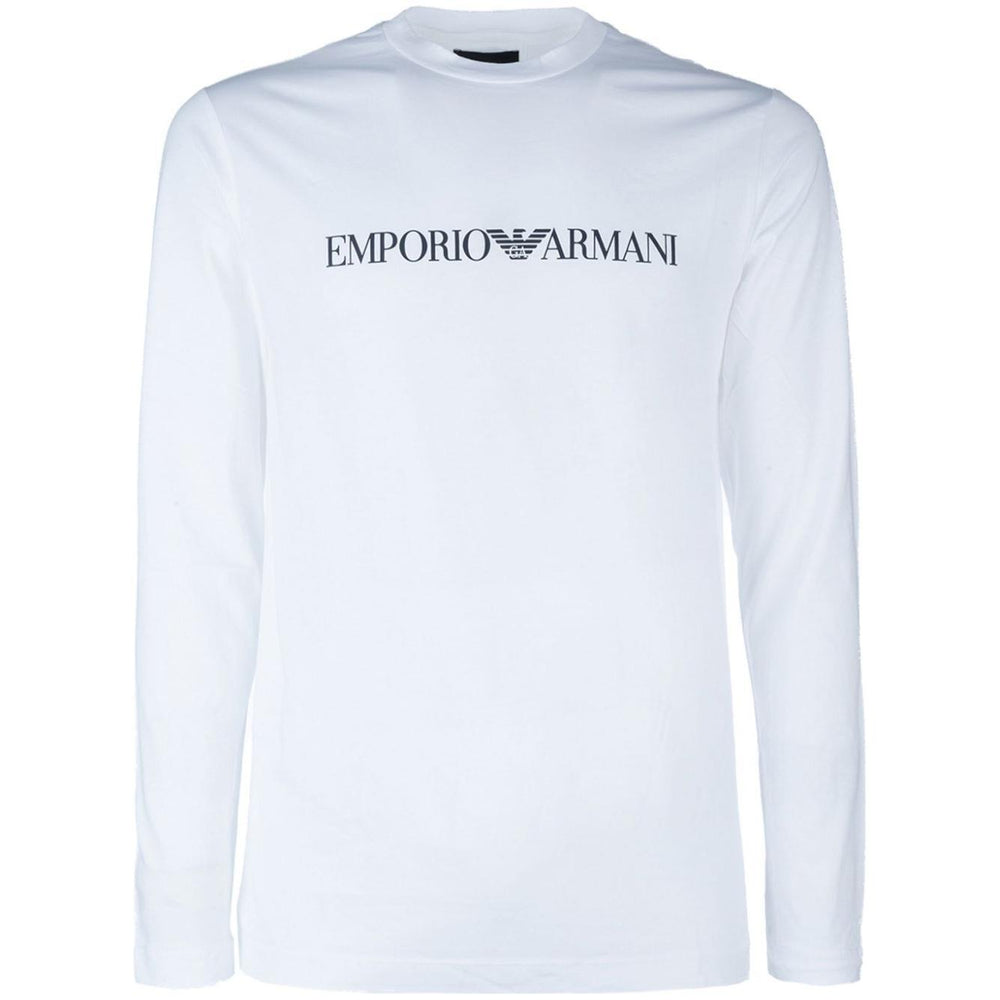 Emporio Armani logo print cotton T-shirt 8N1TN81JPZZ0146-P25