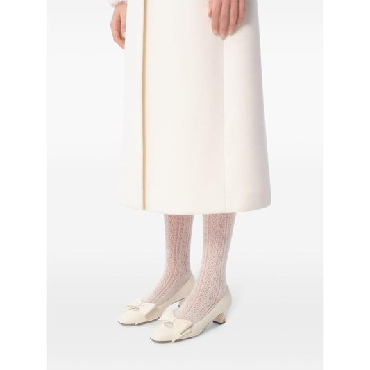 Valentino Garavani Bowow Décolleté In Kid 45mm High Heel