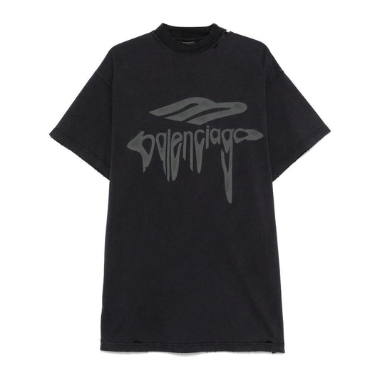 Balenciaga T-shirts and Polos Black 787349TRVS81013-P25