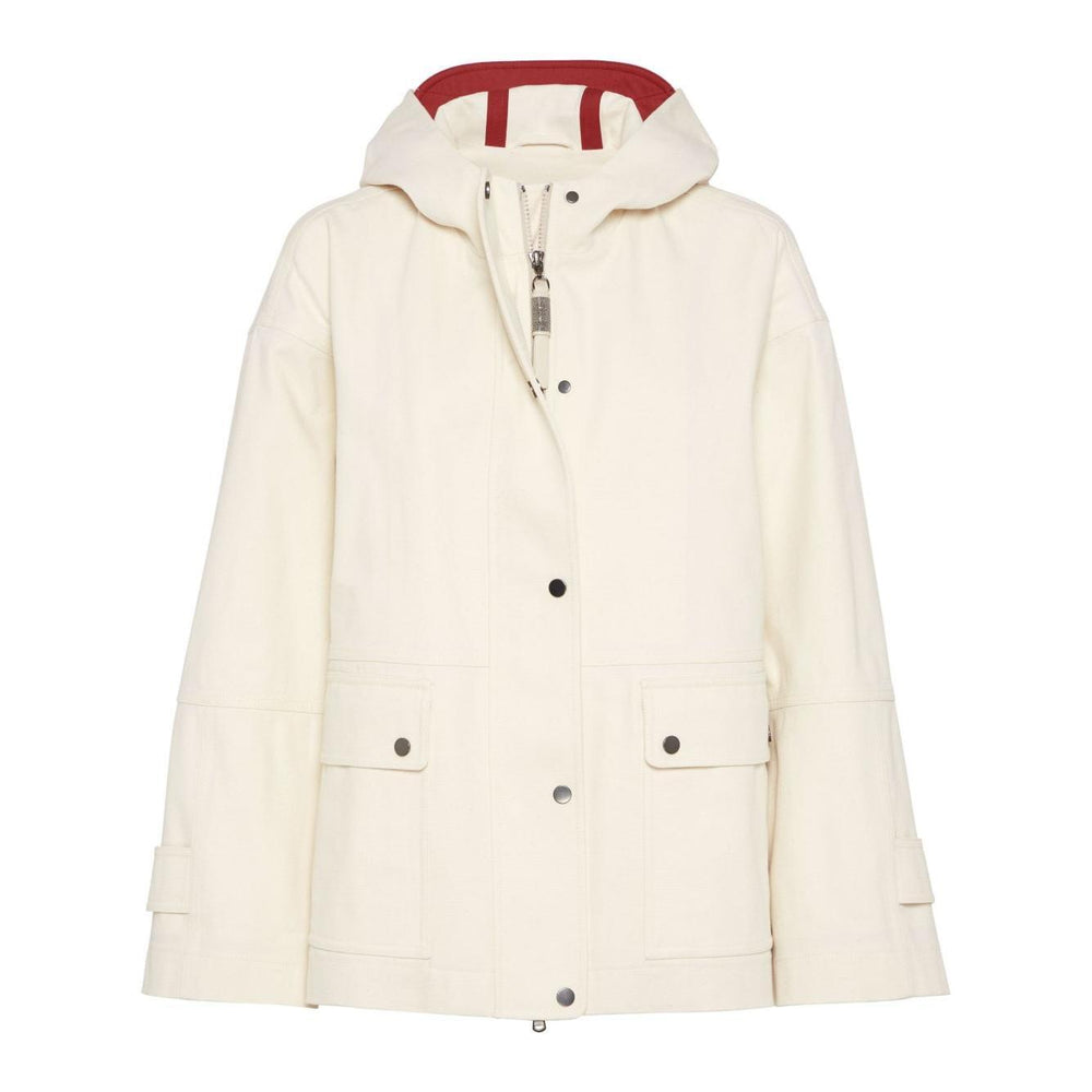 Brunello Cucinelli Coats White MGRON7895C057-P25