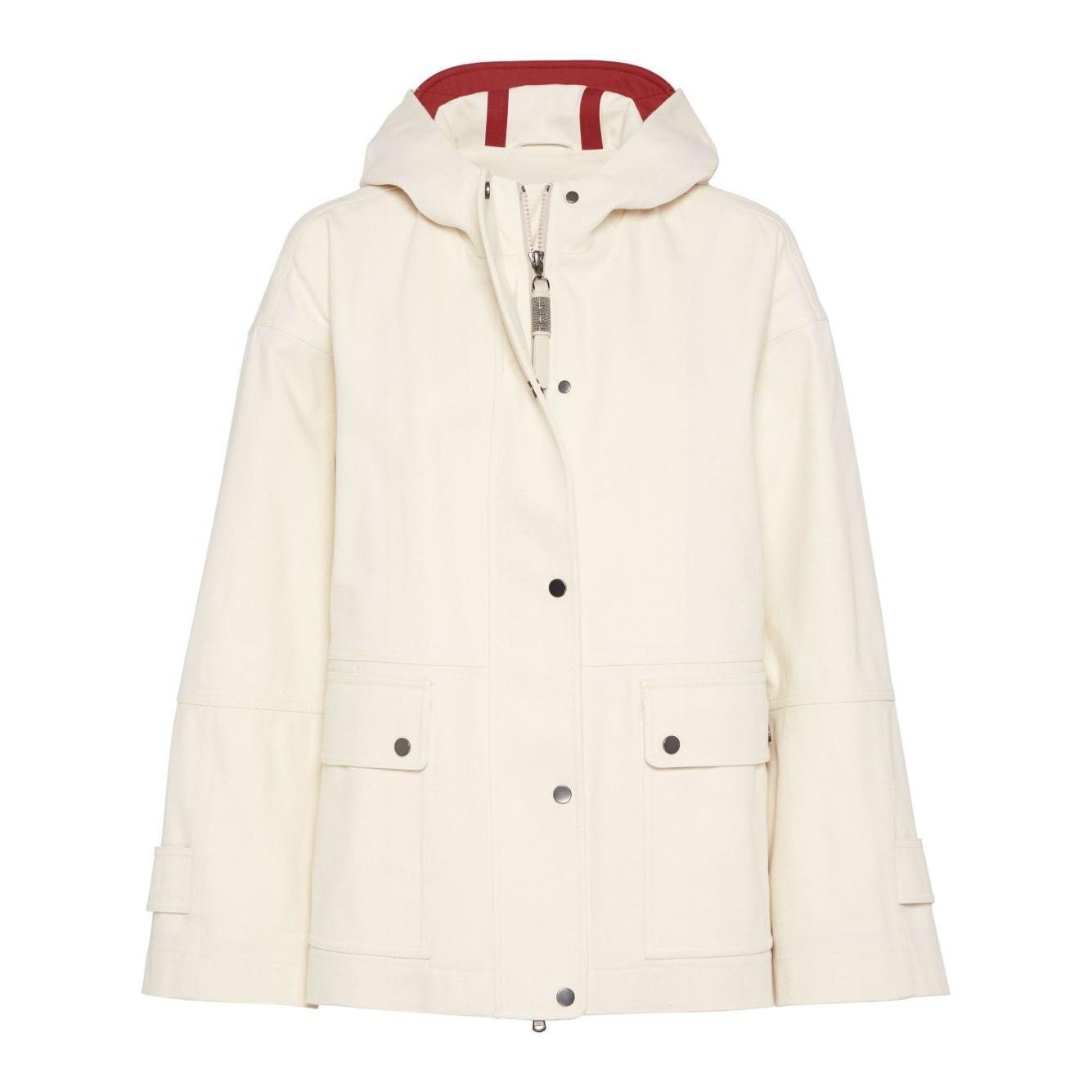 Brunello Cucinelli Coats White MGRON7895C057-P25