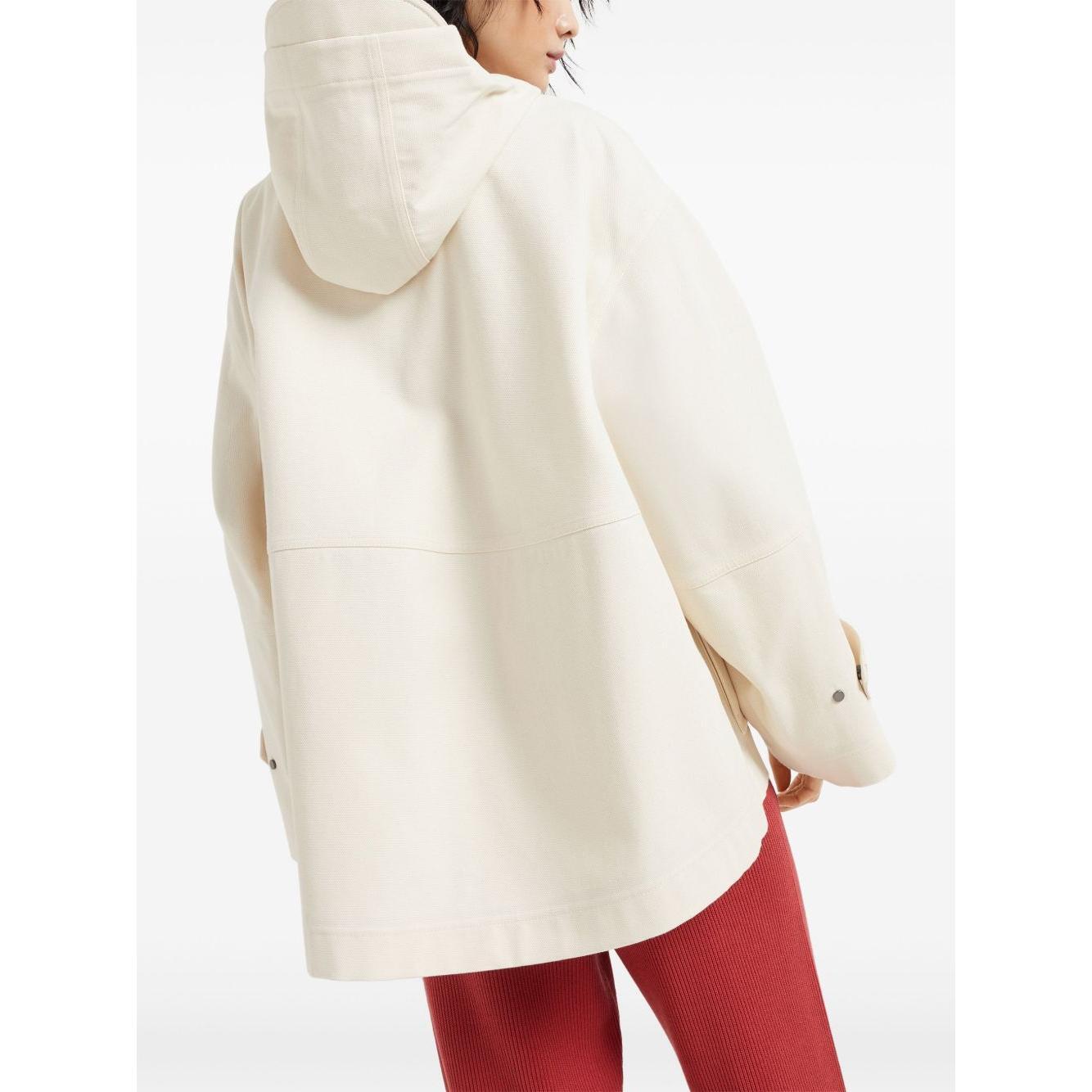 Brunello Cucinelli Coats White MGRON7895C057-P25