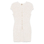 Balmain short tweed dress EF1R6023KB19GAD-P25