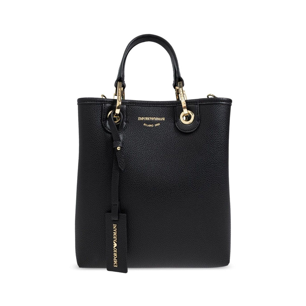 Emporio Armani Deer-print MyEA vertical shopper bag EW000362AF12103MC032-P25