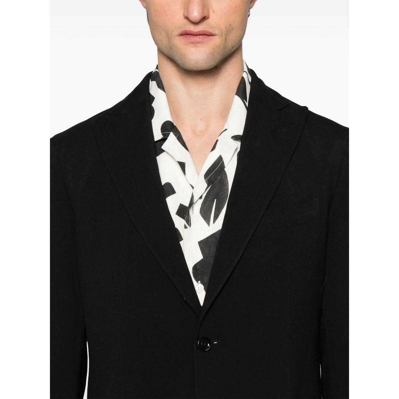 Boglioli Single Breasted Two Button Navy Blue Suit N63D2JSB3448784-P25