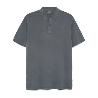 Hartford Light polo in Steel blue Topwear