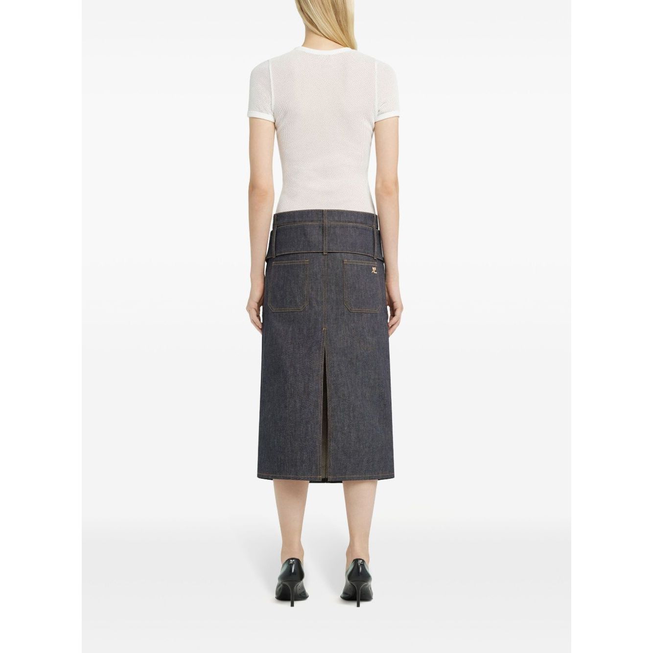 Courreges Pre Courrèges Mesh T-shirt Topwear