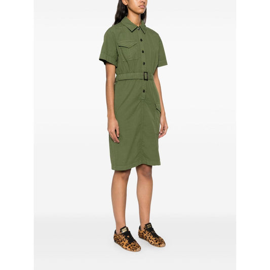 Woolrich belted waist shirt dress CFWWDR0185FRUT36656641-P25