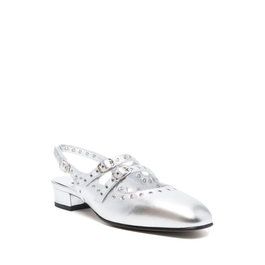 CAREL PARIS Flat shoes Silver QUEEN33280205-P25