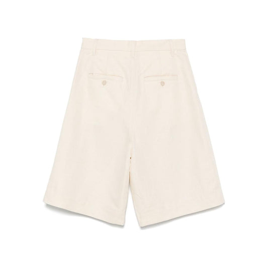 Filippa K linen and cotton blend shorts 311140092-P25