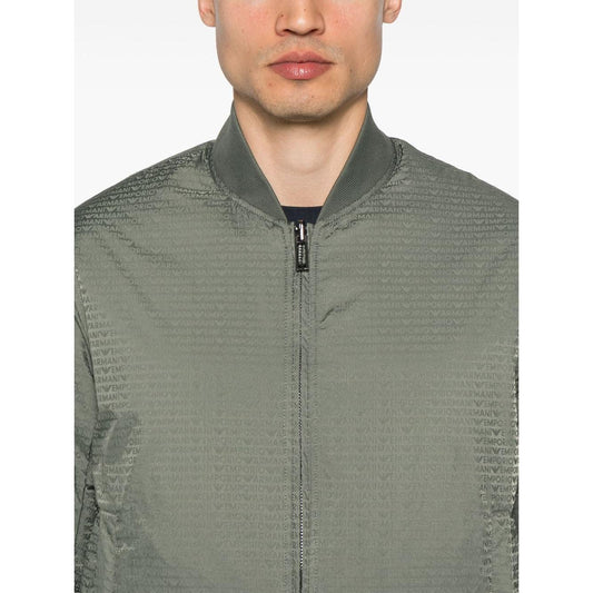 Emporio Armani bomber jacket with logo EM001285AF15384U8142-P25