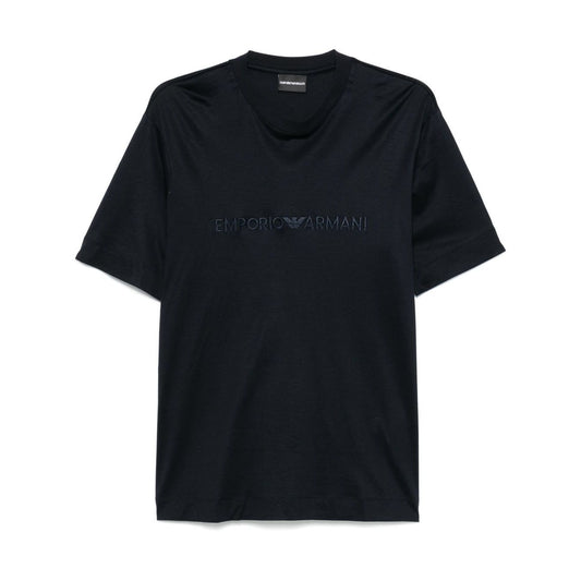 Emporio Armani logo-patch T-shirt Topwear