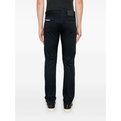 Emporio Armani Slim-fit jeans with logo badge Jeans