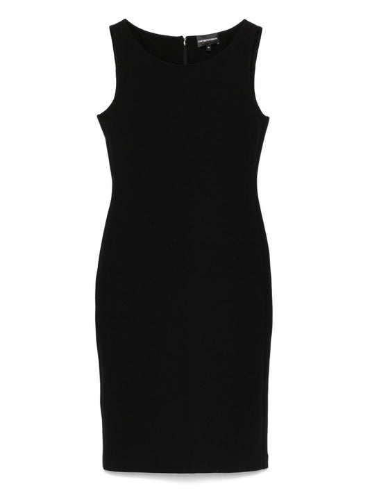 Emporio Armani Ottoman Jersey Sheath Dress