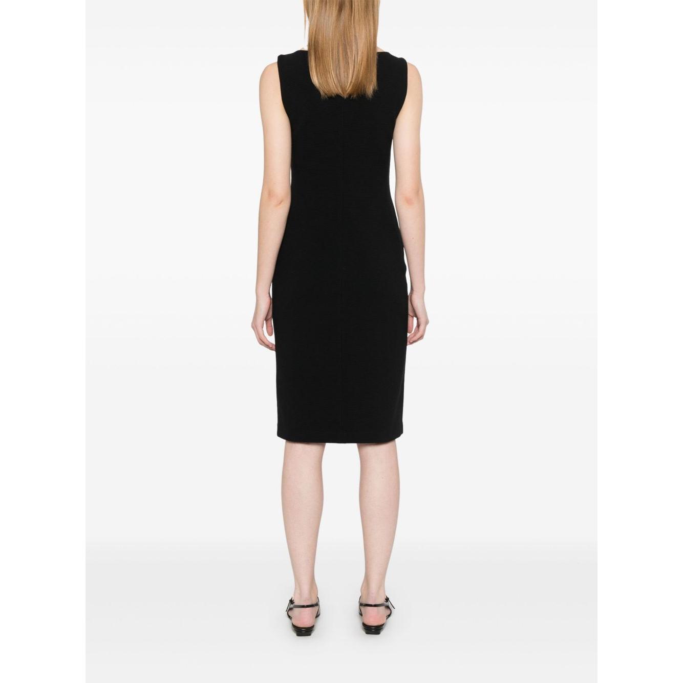 Emporio Armani Ottoman Jersey Sheath Dress