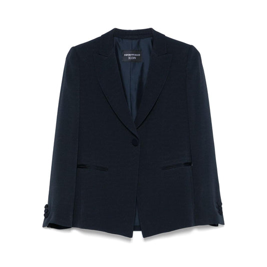 Emporio Armani Icon single-breasted blazer EW000979TE12255OB003-P25