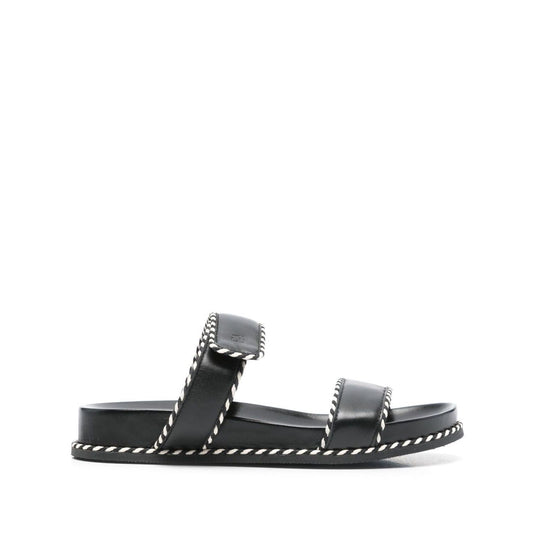 EMPORIO ARMANI EXCLUSIVE Emporio Armani Sandals with nappa strap and two-tone profiles Sandals