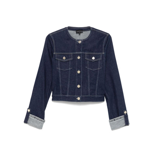 Emporio Armani Coats Blue EW000753AF12436MB001-P25