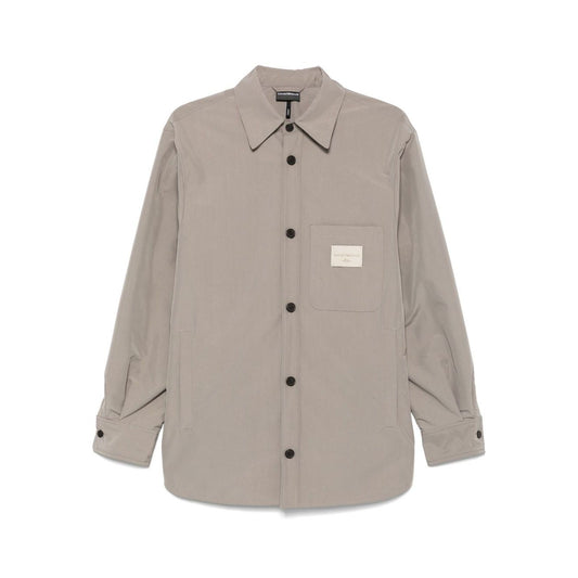 Emporio Armani Shirts Dove Grey