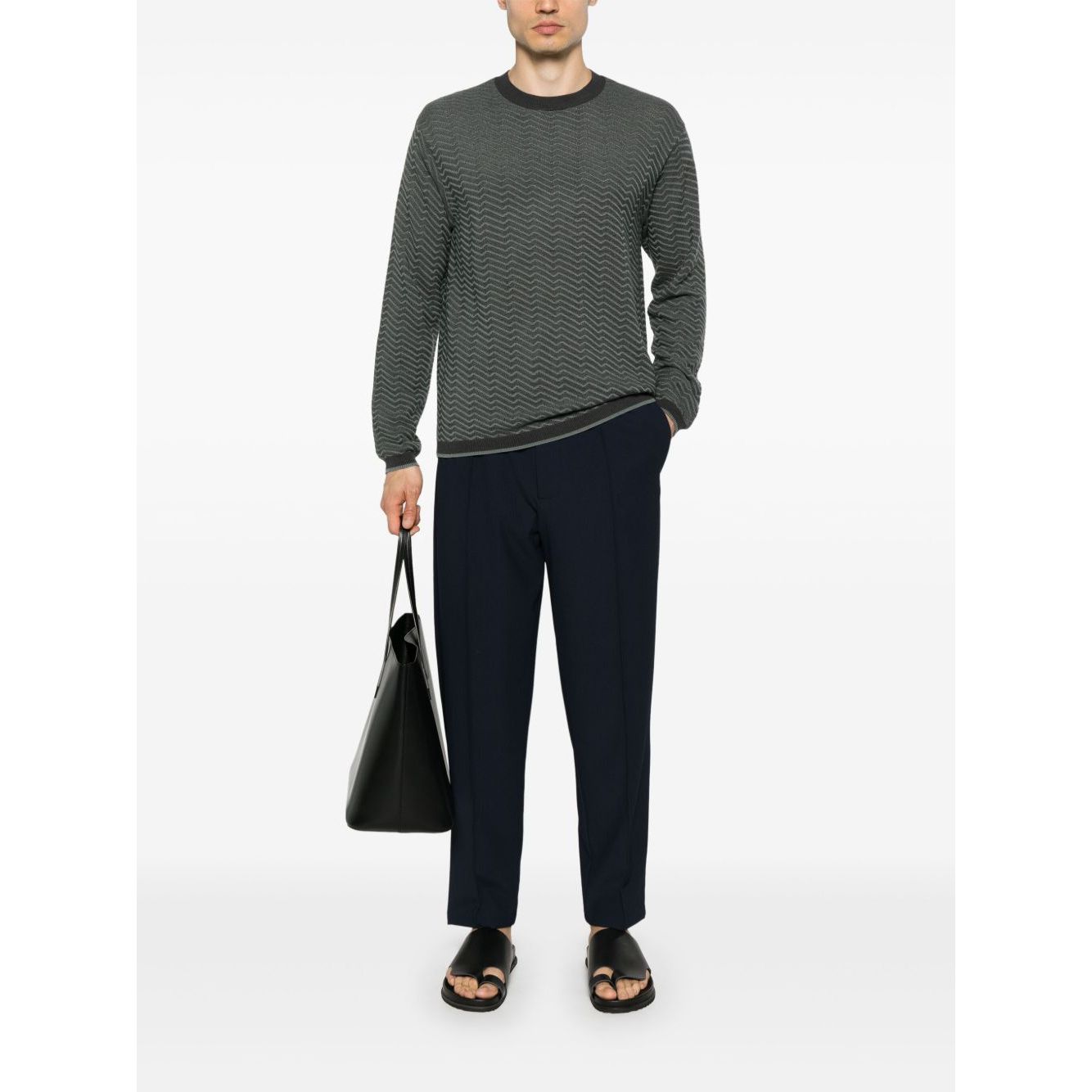 EMPORIO ARMANI EXCLUSIVE Trousers Blue Trousers