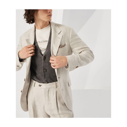 Brunello Cucinelli Sweaters Grey M2L707706COR69-P25