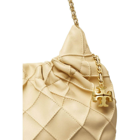 Tory Burch Fleming mini leather hobo bag 162451700-AI25