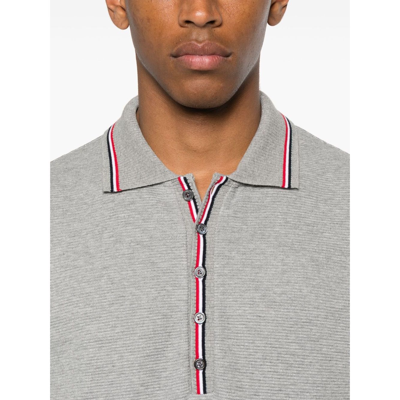 Thom Browne T-shirts and Polos Light Grey