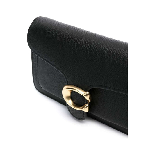 Coach Tabby chain leather clutch CE772B4/BK-AI25