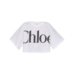 Chloé Chloè T-shirts and Polos White CH24AJH09183101-AI25
