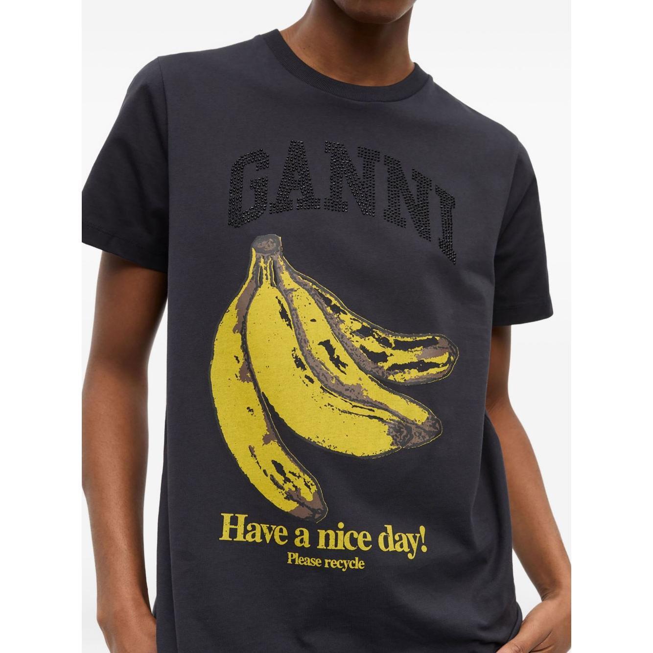 GANNI T-shirts and Polos Grey T4238252-AI25