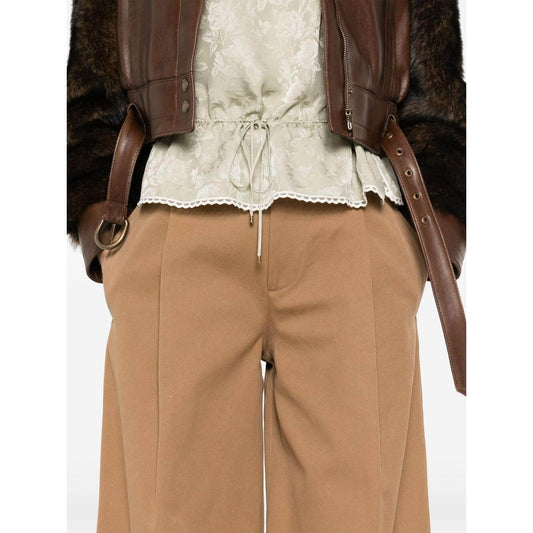 Chloé Chloè Trousers Brown CH25APA11365208-AI25