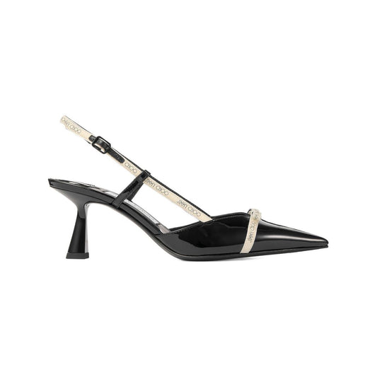 Jimmy Choo With Heel Black CAMILA65JGWBLACK/BUTTERMILK/BLACK-AI25
