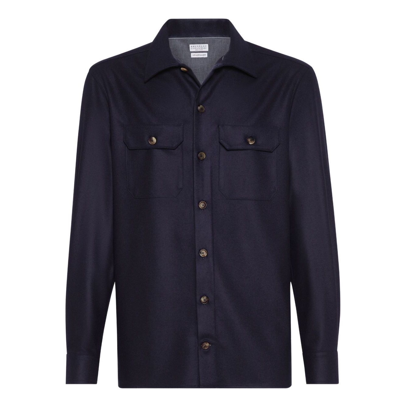 Brunello Cucinelli Shirts Blue