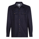Brunello Cucinelli Shirts Blue Shirts
