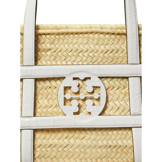 Tory Burch Ella straw basket bag 169398100-AI25