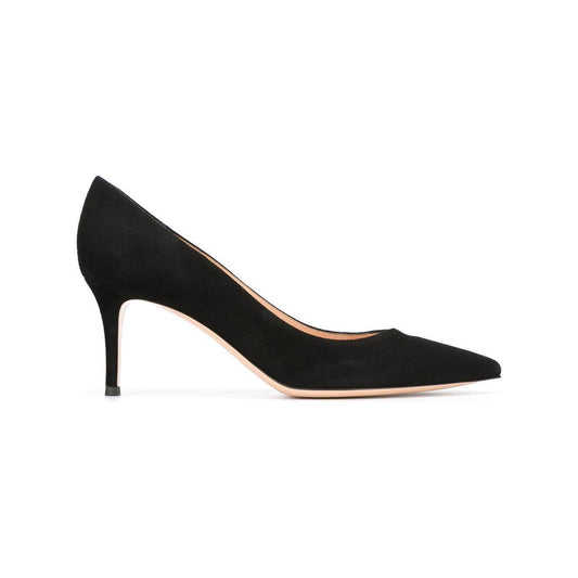 Gianvito Rossi With Heel Black G2677070RICCAMNERO-AI25