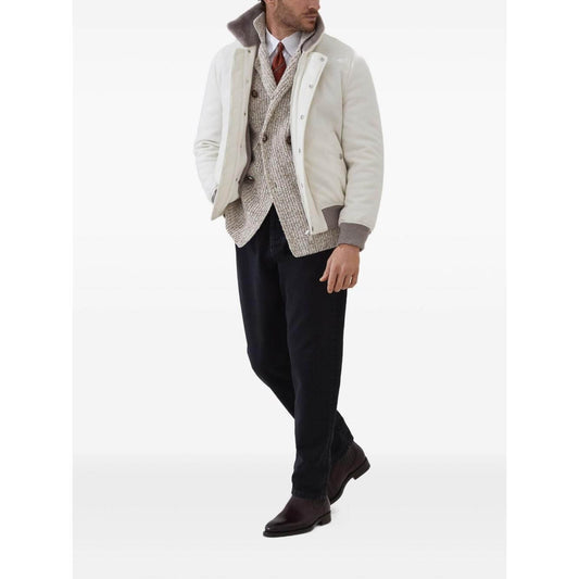 Brunello Cucinelli Jackets Beige MRI55501CHL05-AI25