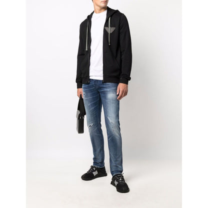 Emporio Armani T-shirts and Polos White Topwear