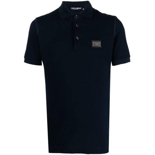 Dolce & Gabbana Logo cotton polo shirt