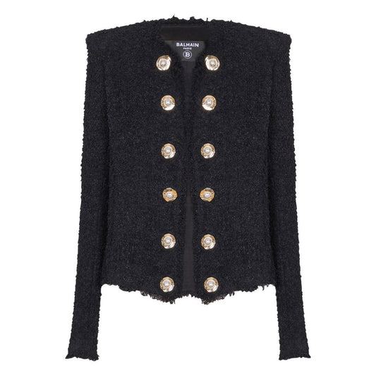 Balmain Edge-to-edge tweed jacket FF1SM508XC670PA-AI25