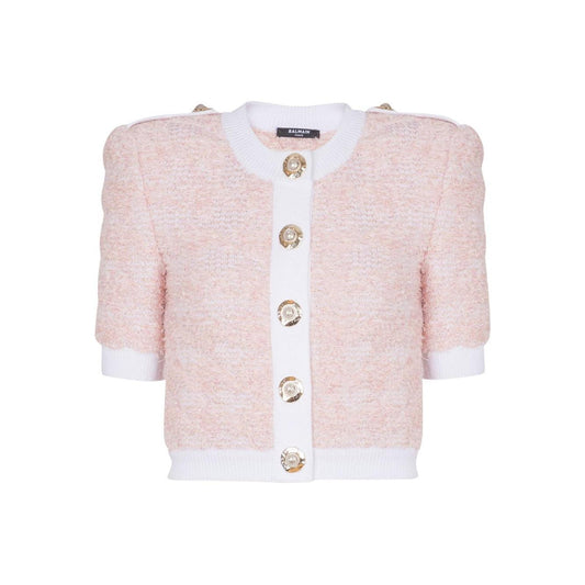 Balmain Cropped cardigan FF1KL235KI72OIN-AI25