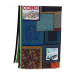 Pierre Louis Mascia Lago di Como silk printed scarf ALOE/SW-065X200A110-1842883-AI25