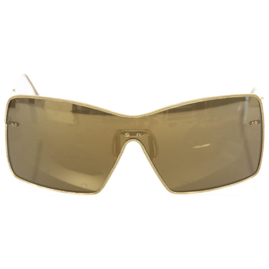 Frankie Morello Gold Metallic Sunglasses for Women FR-22092
