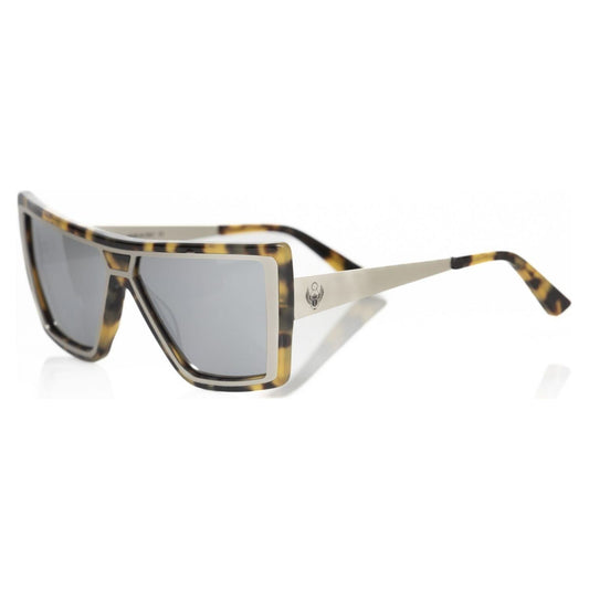 Frankie Morello Black Acetate Women's Sunglass FR-22070