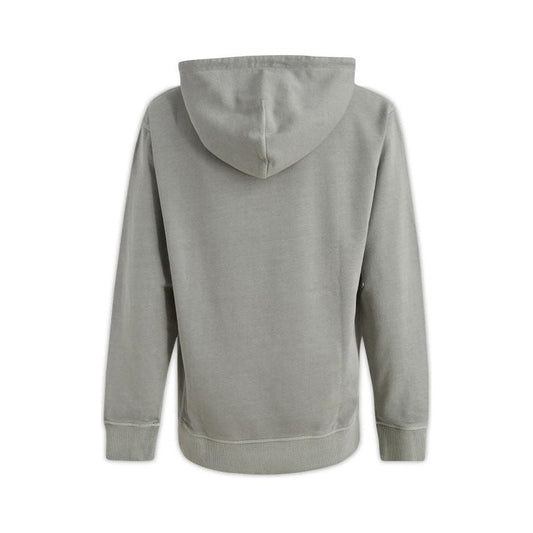 Hugo Boss Elegant Grey Cotton Hooded Sweatshirt 4063534699993
