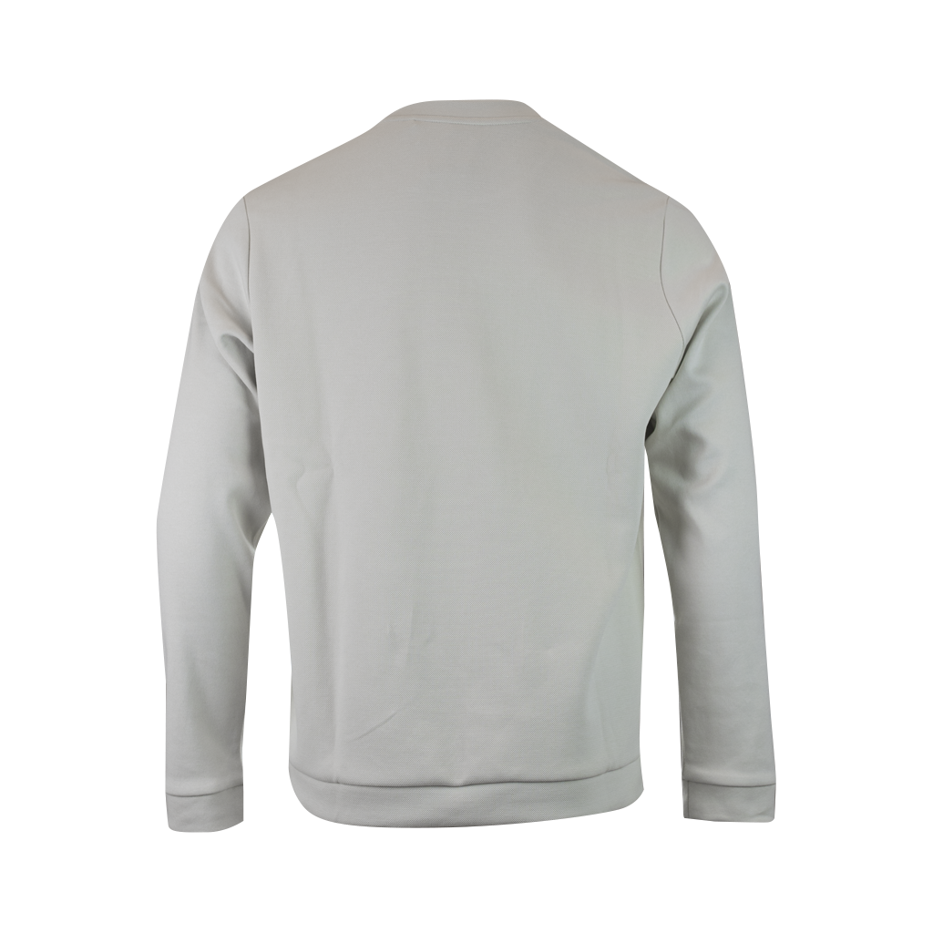 Hugo Boss Elegant Beige Cotton Sweatshirt 4063534749698