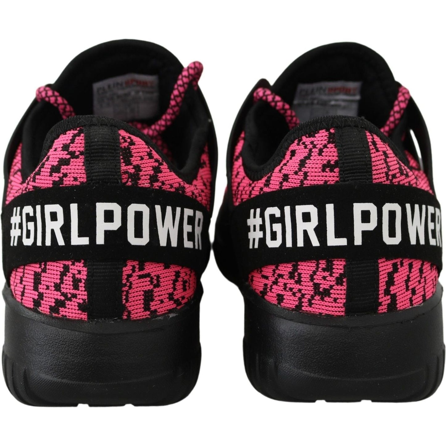 Plein Sport Chic Pink Blush Athletic Sneakers 4059623084528