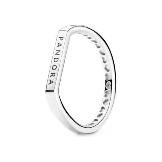 PANDORA JEWELS Mod. BAR STACKING - RING - Size 52 Ring