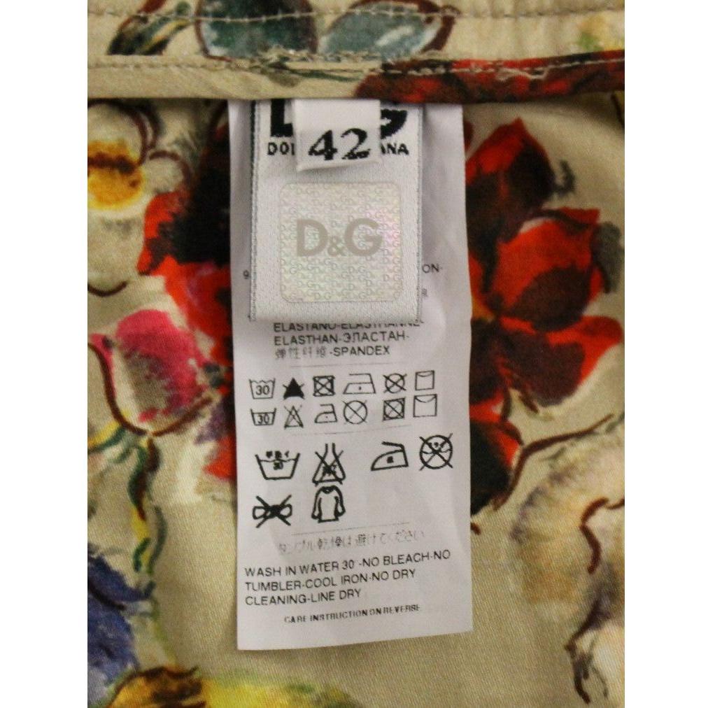 Dolce & Gabbana Beige Cotton Chinos Pants NOC10532-2